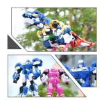 5 IN 1 Mini Force 2 Super Gino Power Transformation Robot Toys Action Figures MiniForce X Deformation Dinosaur Mecha Toy - Image 6