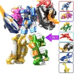 7 IN 1 Mini Force 2 Super Dino Power Transformation Robot Toys Action Figures Mini Force X Deformation Dinosaur Mecha Toy - Image 3