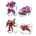 New Mini Force Transformation Tank Robot Toys Action Figures MiniForce X Simulation Fighter Airplane Deformation Mini Agent Toy - Image 5