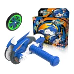 Newest Magic Gyro Infinite Cyclotron Speed Up Wheel Gyroscope Toy with Motorcycle Launcher Spinning Top Toys for Children Gift - Image 2