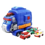 2019 Newest Gogo Dino Deformation Elephant Rescue Base with Sound Transformation Elephant Rescue Car toys for Kids - Image 2