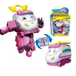 ABS Mini China High-Speed Railway Super Train Robot Transformation Toy Deformation Car Action Figure CHSR Toys for Kids Gift - Image 4