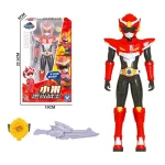 Mini Force Transformation Toys with Sound and Light Action Figures MiniForce X Simulation Anime Multi-Joint Mobility Model Toy - Image 2
