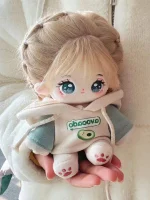 20cm Idol Doll Plush Cotton Star Dolls Kawaii Stuffed Baby Plushies Bell Orchid No Attributes Dolls Toys Kids Collection Gift - Image 2
