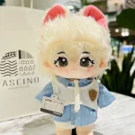20cm IDol Doll Plush Cotton Star Dolls Kawaii Stuffed Baby Plushies No clothes Dolls Cute Boy Toys Fans Collection Children Gift - Image 2