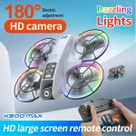 K200 MAX Drone Large Screen 5KM 8K Optical Flow Positioning Brushless Motor Electric Lens HD Obstacle 2.4G Avoidance Quadcopter