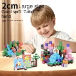 10-300PCS Magnetic Building Blocks DIY Toy Build Mine Magnet World Construction Set STEM Sensory Educational Christmas Gift Toys - Image 3