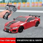 AE86 1:16 Remote Control Racing Drift Car 4WD 2.4G Electric Sports Vehicle with High-Speed Race Lighting Sound Spray Toys Gifts - Image 4