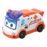6 IN 1 ABS GGBOND Gogo Bus Transformation Car Toy Action Figures Ambulance/Police/Fireman Slide Toys for Kids Gift - Image 5
