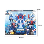 Mini Force Wild Power Transformation Robot Lion/Elephant/Crocodile Toys Action Figures MiniForce X Deformation Dinosaur Toy - Image 6