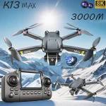 Professinal K13MAX RC Drone 8K HD Cameras WIFI FPV Height Hold Gesture Photography Foldable Quadcopter Screen Remote Control Toy