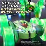 Remote Control Car Double Sided 360°Rotating 4WD RC Cars with Headlights 2.4GHz Electric Race Stunt Toy Car Rechargeable Toy Car - Image 2