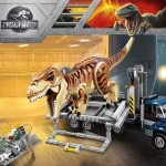 New Dinosaur Park World Building Blocks Set Dinosaur Transportation truck DIY Toys Children Birthday Party Gift For Boy And Girl - Image 2