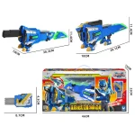 Mini Force V Rangers Transforming Sword Toys with Sound and Light Action Figures Mini Force X Deformation Shark Gun Dinosaur Toy - Image 5