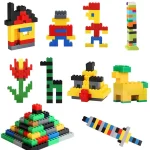 2025 New 1000 DIY Creative Bulk Building Blocks Bulk Mini Building Blocks Diversity Assembled Birthday Gift Kid Educational Toy - Image 5