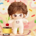 Kawaii Plush Cotton Doll Idol Stuffed Super Star Figure Dolls Cute Fat Body Cherry Blossoms Girl Doll Can Change Clothes Gift - Image 5