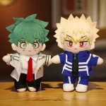 20CM Hot Anime My Hero Academia Izuku Midoriya Katsuki Bakugou Shouto Todoroki Plush Toy Pillow Soft Stuffed Dolls Kids Boy Gift - Image 6