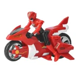 New Mini Force V Rangers Transforming Motorbike Toys with Sound and Light Action Figure Mini Force X Motorcycle Toy - Image 5
