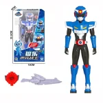 Mini Force Transformation Toys with Sound and Light Action Figures MiniForce X Simulation Anime Multi-Joint Mobility Model Toy