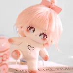 Kawaii Plush Cotton Doll Idol Stuffed Super Star Figure Dolls Cute Fat Body Cherry Blossoms Girl Doll Can Change Clothes Gift - Image 2