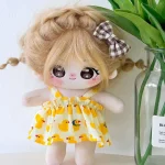 20cm Idol Doll Plush Cotton Star Dolls Kawaii Stuffed Baby Plushies No Clothes Girl Dolls Toys Fans Collection Children Gifts - Image 2
