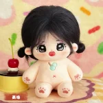 20cm Idol Doll Plush Cotton Star Dolls Cute Stuffed Baby Plushies Hamster Pattern No Attributes Dolls Toys Fans Collection Gift - Image 6