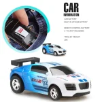 Remote Control Racing Vehicle Mini Can Mini Cans RC Car Plastic Battery Operated with Roadblocks Micro Racing Car for Kids Boys - Image 6
