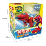 Newest Min Gogo Dino ABS Deformation Car/Airplane Action Figures REX/PING/VIKI/TOMO Transformation Dinosaur toys for Kids Gift - Image 6