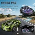 ZLL SG900 PRO Flying Car 2.4GHz RC Quadcopter 2 in 1 Air-Ground Dual Mode of Light Electric RC Aerial Vehicle Outdoor Play Toys