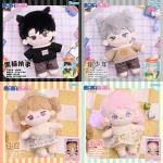 Kawaii IDol Doll With Clothes Anime Plush Star Dolls Stuffed Cartoon Figure Toys Cute Ragdoll Baby Doll Girl Collection Gift