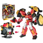Mini Force Strongest Police Transforming Robot Toys with Sound and Light MiniForce X Transformation Robot Fire Cop toy - Image 2
