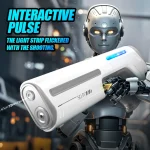 Pulse Electric Continuous Water Gun High-pressure And Strong Waterproof Automatic Water Absorption Toys For Boys Childrens Gifts