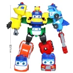 6 IN 1 ABS GGBOND Gogo Bus Transformation Car Toy Action Figures Ambulance/Police/Fireman Slide Toys for Kids Gift - Image 6