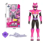 Mini Force Transformation Toys with Sound and Light Action Figures MiniForce X Simulation Anime Multi-Joint Mobility Model Toy - Image 4