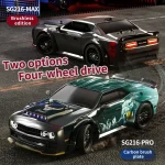 New SG216 MAX 1:16 Brushless RC Drift Car With LED 70KM/H Or 40KM/H 4WD High speed Racing Rc Car Monster Truck for Kids Toy Gift