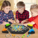 Chain Triangle Chess Splendor Duel Board Game Strategy Game for Kids and Adults Fun Family Game Logic Chess Track Tables Game - Image 4