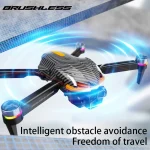 AE4 Pro Drone With GPS Positioning Follow Mode Recording Screen Brushless Motor High Definition Aerial Photography Foldable UAV - Image 2