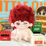 20cm Kawaii Plush Cotton Doll Idol Stuffed Super Star Figure Dolls Cherry Blossoms Fat Body Fruit Doll Can Change Clothes Gift - Image 3