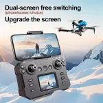 K16 MAX Screen Controlled Version Drone 8K Professional HD Camera Obstacle Avoidance Foldable RC Quadcopter Helicopter Toy Gift - Image 6