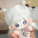 20cm Idol Doll Plush Cotton Star Dolls Cute Stuffed Baby Plushies Hamster Pattern No Attributes Dolls Toys Fans Collection Gift - Image 3