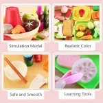 Kids Pretend Play Kitchen Toys Simulation Food Barbecue Cooking Toys Children Educational Play House Interactive Toys For Girl - Image 3