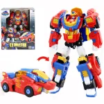 High Quality Two Mode Mini Force Wild Power Transformation Robot Toys Action Figures MiniForce X Deformation Lion/Shark Car Toy - Image 2