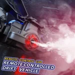 RC Spray Drift Stunt Car 4CH 2.4G Lights Sound Effect Dual Remote Control High Speed Vehicle Competitive Game Kids Boy Toys Gift - Image 4