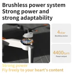 L106 Drone 8K HD Dual-Camera 5G WIFI FPV Brushless Motor Obstacle Avoidance With Screen Remote Control Four-Axis Dron Toys Gifts - Image 5