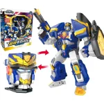 Mini Force Strongest Police Transforming Robot Toys with Sound and Light MiniForce X Transformation Robot Fire Cop toy - Image 4