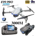 E99 Pro Drone Screen remote control Quadcopter Remote Four Axis Aircraft 8K HD Photography UAV Altitude Fixation Helicopter Toy
