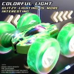 Remote Control Car Double Sided 360°Rotating 4WD RC Cars with Headlights 2.4GHz Electric Race Stunt Toy Car Rechargeable Toy Car - Image 4