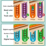 Montessori Magnetic Rolling Maze Hand Eye Coordination Trainer Track Ball Cognitive Thinking Puzzle For Kindergarten Readiness - Image 5
