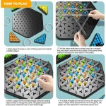 Chain Triangle Chess Splendor Duel Board Game Strategy Game for Kids and Adults Fun Family Game Logic Chess Track Tables Game - Image 6