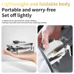 L106 Drone 8K HD Dual-Camera 5G WIFI FPV Brushless Motor Obstacle Avoidance With Screen Remote Control Four-Axis Dron Toys Gifts - Image 3